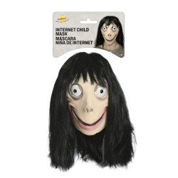 Interneta meitenes lateksa maska